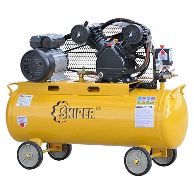 Воздушный компрессор SKIPER AR70V (до 400 л/мин, 8 атм, 70 л, 230 В, 2.2 кВт)