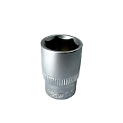 Головка торцевая 1/4" 6гр. 8мм L25мм CrV (HD-1407) H-D