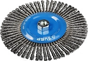 Щетка дисковая (коса) d=175ммхМ14, стальн. пров. 0,5мм (35192-175_z01) ЗУБР