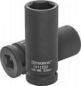 Головка ударн. 1/2" 22мм, L=78мм, 6гр., глубокая CrMo (IS11222) THORVIK