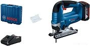Пила лобзиковая аккум. GST 185-LI (18.0 В, 1 аккум. х 4.0 А/ч, рез.125мм, кейс)(0 601 5B3 023) BOSCH