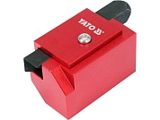 Стамеска угловая 9х9мм 40Cr, алюминиевый корпус 50x25x25мм (YT-62840) YATO