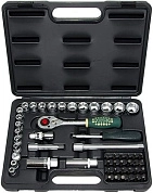 Набор головок с трещоткой и удлинителями (1/4", 3/8") 6-22мм, 6гр., 51пр. (3511) FORCE