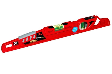 Уровень строительный Shark 40см, (0,5мм/м, 2 колбы), быт., (920-10-40) KAPRO