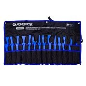 Съемники крепежа обивки, пластмассовые, 27пр. (F-905M27) Forsage