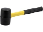 Киянка резиновая 0,4кг/45мм, фиберглассовая ручка (33535) VOREL фото2