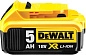 Аккумулятор 18В 1шт 5.0 А/ч Li-ion XR 18V (DCB184-XJ) DEWALT фото2
