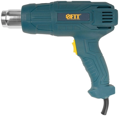 Фен технический HG-2002 (2000 Вт; 2 режима, 350-500 °C; 3 насадки, кор.)(F_80602) FIT