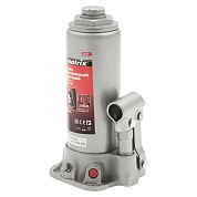 Домкрат гидравлический бутылочный, 8т, h подъема 230–457мм (50723) MATRIX