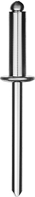 Заклепка вытяжная стальная  6.4 x 12 мм, 250 шт. "Steel" (311703-64-12) KRAFTOOL