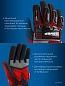 Перчатки профессион комбинир, антивибрационные, противоуд р.L 9,IMPACT (11478-L) ЗУБР фото5