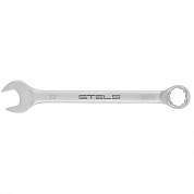 Ключ комбинированный, 22 мм, CrV, матовый хром (15216) STELS