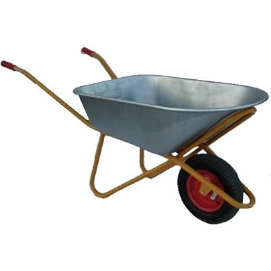 Тачка строительная 110л. (1 пневмоколесо, ось 10/95мм)  (WB6404C)