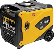 Генератор инверторный GS-5500iSE, 5,5 кВт, 230 В, закрытый корпус,электростартер Denzel