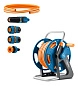 Набор для полива 4 пр. шланг 25м х 1/2,сталь опоры, катушка со шлангом в ко HRK-25 (428460) GRINDA фото2