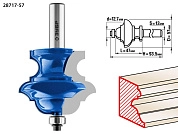 Фреза кром. фигурная №6(многопрофильная), D= 57мм, раб. дл.-47мм, хв.-12мм, d-12,7мм (28717-57) ЗУБР