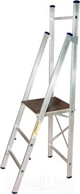 Лестница-стремянка алюм. помост АРЕ (3 ступ. 80/191см, 6.2кг) АЛЮМЕТ