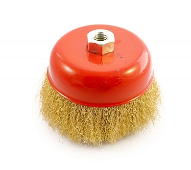 Щетка чашечная (гофр) d=60мм/М14 (45-1-001) HOBBI