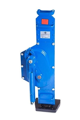 Домкрат реечный ДРН 10000 10 т с низким подхватом и обрезиненной ручкой (1025452) TOR