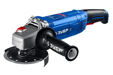 Угловая шлифмашина УШМ-П125-1900 ЭПСТ (1900 Вт, круг 125х22 мм, регул. обор., пл. пуск, кор.) ЗУБР