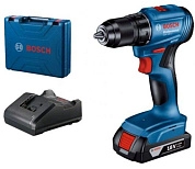Дрель-шуруповерт аккум. GSR 185Li (18.0 В, 1 акк. х 2.0А/ч Li-Ion,50Нм, чем.)(0 601 9K3 001) BOSCH
