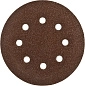 Круг шлифовальный д=150 мм, 6 отв., зерно 60, велкро осн., 5 шт. (35350-150-060) ЗУБР фото2