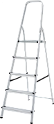 Лестница-стремянка алюм., серия NV1110 (5 ступ., 104/174 см, 3.9 кг) (1110105) Новая высота