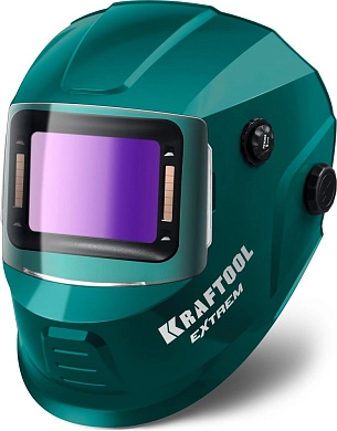 Маска сварщика с автом. светофильтром, Хамелеон, затемнение 3/4-8/9-13 "EXTREM"(11062) KRAFTOOL