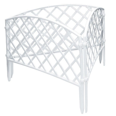 Забор декоративный "Сетка", 24х320 см, желтый (65001) PALISAD