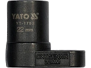 Ключ для лямбда-зонда 22мм CrMo (YT-1753) YATO
