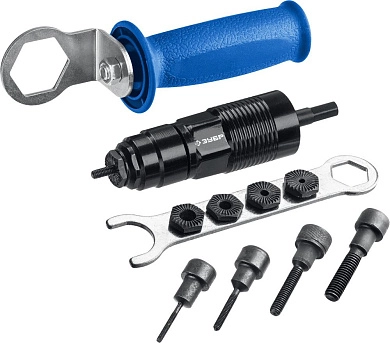 Насадка-заклепочник на шуруповерт, М3 - М8 "НР-М8" (31221) ЗУБР