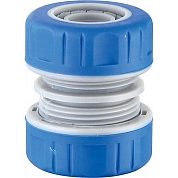 Соединение шланг-шланг 3/4" TPR coated для поливочного шланга на КАРТОНКЕ (HD-G6207T) H-D