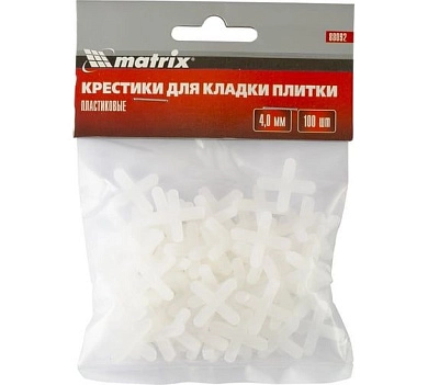 Крестики для плитки 4.0мм, 100шт. (88092) MATRIX