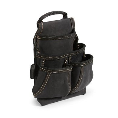 Сумка кожаная поясная без ремня СК-4  (78429) КВТ