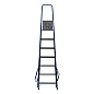 Лестница-стремянка стальн., 7 ступ, 1425мм, слож.2220х500х105мм, (97847) СИБРТЕХ фото5