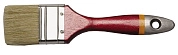 Кисть плоская 25мм, искусств. щетина, дер. ручка, серия 33 (0200-334310) HARDY