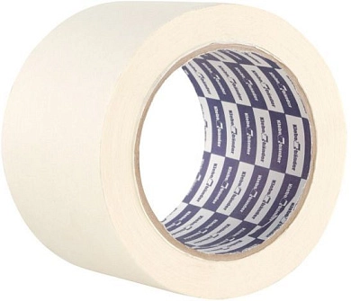 Лента малярная бумажная 75мм/30м, креппированная (1551) Klebebander