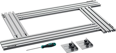 Шаблон фрезерный в комплекте с 2 упорами, 4 шт MFS-200-700мм,KRAFTFLEX(32808) KRAFTOOL