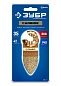 Полотоно CARBIDE ВК8 Р40 35x42мм дельтовид. с тв. крошк.: керам., кирпич, пенобет. (15582-P40) ЗУБР фото3