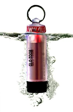 Фонарь ЯРКИЙ ЛУЧ GLO-TOOB белый, водонепроницаемость до 60м, 3 режима, на 1хAAA