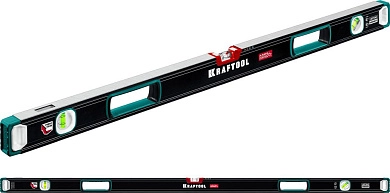 Уровень строительный, 150 см. (0.3 мм/м, 3 гл., фрезер., сверхпрочный) (34986-150) KRAFTOOL