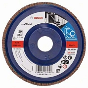 Круг лепестковый 125х22 мм для металла, K120 Best for Metal (2 608 607 341) BOSCH