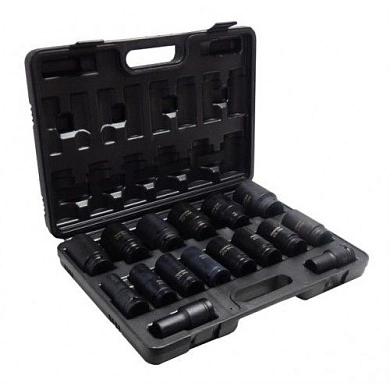 Набор головок ударн. 3/4" 17-50мм 6гр. 16пр. (F-6162-5MPB) Forsage