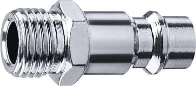 Переходник 1/4" M - рапид штуцер (64915-1/4) ЗУБР