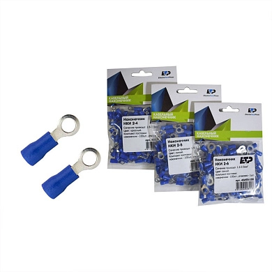 Наконечник кольцевой изолированный НКИ 2-4 (1,5-2,5мм уп/100шт) 45691-100 ETP