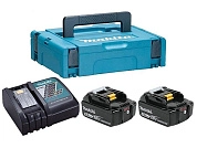 Аккумулятор 18В 2шт 5.0 А/ч Li-ion + ЗУ DC18RC MakPac (198311-6) MAKITA