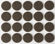 Накладки на мебельные ножки, самоклеящиеся, фетр.,коричн.,круглые 16мм, 20шт. (40910-16) STAYER