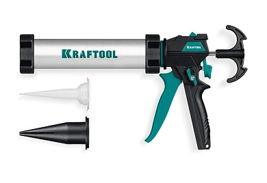 Пистолет для герметиков, 310мл, закрытый, регулировка силы давления "ULTRA" (06677-31) KRAFTOOL