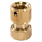 Набор для подключения шланга 1/2", (переходник, 2 соединит.аквастоп), латунный (66210) PALISAD фото3
