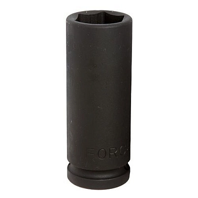Головка ударн. 3/4" 19мм 6гр. глубокая, L=100мм (46510019) FORCE